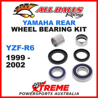 All Balls 25-1475 Yamaha YZF-R6 1999-2002 Rear Wheel Bearing Kit