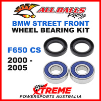 All Balls 25-1791 BMW F650CS 2000-2005 Front Wheel Bearing Kit
