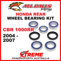 All Balls 25-1492 Honda CBR1000RR CBR 1000RR 2004-2007 Rear Wheel Bearing Kit