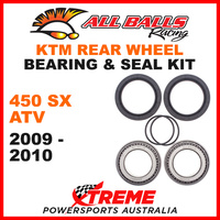 25-1507 KTM 450 SX ATV 2009-2010 Rear Wheel Bearing Kit