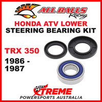 All Balls 25-1514 Honda TRX350 TRX 350 1986-1987 ATV Lower Steering Stem Kit