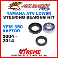 All Balls 25-1515 Yamaha YFM 350 Raptor 2004-2014 ATV Lower Steering Stem Kit