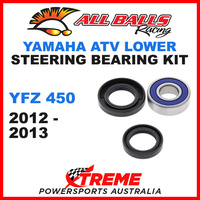 All Balls 25-1515 Yamaha YFZ 450 2012-2013 ATV Lower Steering Stem Kit
