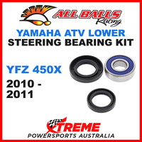 All Balls 25-1515 Yamaha YFZ 450X 2010-2011 ATV Lower Steering Stem Kit