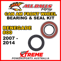 ALL BALLS 25-1516 ATV FRONT WHEEL BEARING KIT CAN AM RENEGADE 800 2007-2014