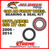 25-1516 ATV FRONT WHEEL BEARING KIT CAN-AM CAN AM OUTLANDER 650 XT 4X4 2006-2014