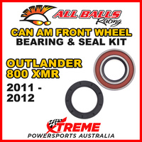 25-1516 ATV FRONT WHEEL BEARING KIT CAN AM OUTLANDER 800 XMR 2011-2012
