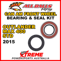 25-1516 ATV FRONT WHEEL BEARING KIT CAN-AM OUTLANDER MAX 400 STD 2015