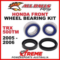 Front Wheel Bearing Kit Honda ATV TRX500TM TRX 500TM 2005-2006, All Balls 25-1530