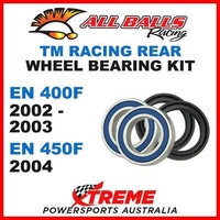 Rear Wheel Bearing Kit TM EN400F EN450F ENF400 ENF450 2002-2004, All Balls 25-1550