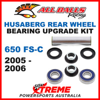 25-1552 Husaberg 650FS-C 650 FS-C 2005-2006 Rear Wheel Bearing Upgrade Kit
