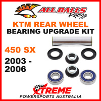 25-1552 KTM 450SX 450 SX 2003-2006 Rear Wheel Bearing Upgrade Kit