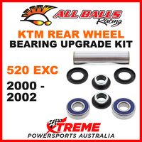25-1552 KTM 520EXC 520 EXC 2000-2002 Rear Wheel Bearing Upgrade Kit