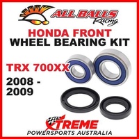 Front Wheel Bearing Kit Honda ATV TRX700XX TRX 700XX 2008-2009, All Balls 25-1576