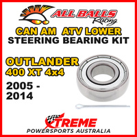 All Balls 25-1631 Can-Am Outlander 400 XT 4X4 2005-2014 ATV Lower Steering Stem Kit
