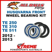 MX Front Wheel Bearing Kit Husqvarna TE250 TE310 TE511 2012-2013, All Balls 25-1661
