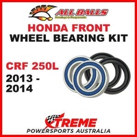 MX Front Wheel Bearing Kit Honda CRF250L CRF 250L 2013-2014 Moto, All Balls 25-1670