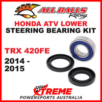 All Balls 25-1687 Honda ATV TRX420FE TRX 420FE 2014-2015 Lower Steering Stem Kit