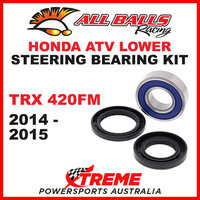 All Balls 25-1687 Honda ATV TRX420FM TRX 420FM 2014-2015 Lower Steering Stem Kit