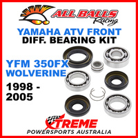 25-2001 Yamaha YFM 350FX Wolverine 1998-2005 Front Differential Bearing Kit