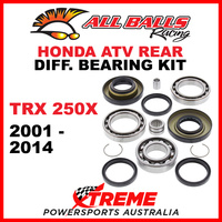 25-2009 HONDA TRX250X 2001-2014 ATV Rear Differential Bearing and Seal Kit