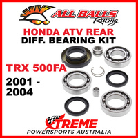 25-2014 HONDA TRX500FA 2001-2004 ATV REAR DIFFERENTIAL BEARING & SEAL KIT