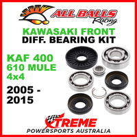 25-2016 Kawasaki KAF 400 610 Mule 4X4 2005-2015 Front Differential Bearing Kit