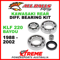 25-2018 Kawasaki KLF220 Bayou 1988-2002 Rear Differential Bearing Kit
