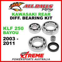 25-2018 Kawasaki KLF 250 Bayou 2003-2011 Rear Differential Bearing Kit