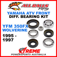All Balls 25-2027 Yamaha YFM350FX Wolverine 95-97 Front Differential Bearing Kit