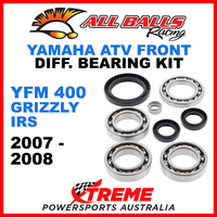 25-2028 Yamaha YFM 400 Grizzly IRS 07-08 Front Differential Bearing Kit