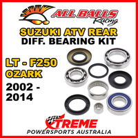 25-2048 For Suzuki LTF 250 OZARK 2002-2014 ATV REAR DIFFERENTIAL BEARING & SEAL KIT