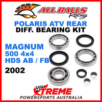 25-2056 Polaris Magnum 500 4x4 HDS AB / FB 2002 Rear Differential Bearing Kit