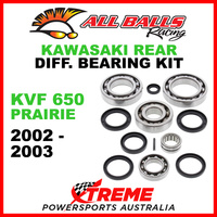 25-2062 Kawasaki KVF 650 Prairie 2002-2003 Rear Differential Bearing Kit