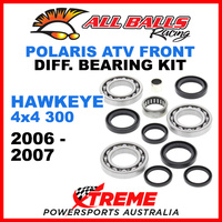 25-2065 Polaris Hawkeye 4X4 300 2006-2007 Front Differential Bearing Kit