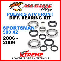 25-2065 Polaris Sportsman 500 X2 2006-2009 Front Differential Bearing Kit