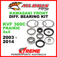 25-2066 Kawasaki KVF360C Prairie 4X4 2003-2014 Front Differential Bearing Kit