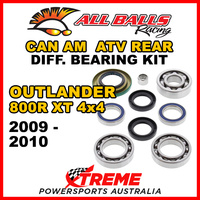 25-2068 Can Am Outlander 800R XT 4x4  2009-10 ATV Rear Differential Bearing Kit
