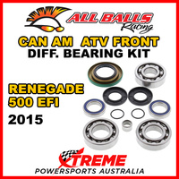 25-2069 Can Am Renegade 500 EFI 2015 ATV Front Differential Bearing Kit