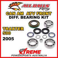 25-2069 Can Am Traxter 500 2005 ATV Front Differential Bearing Kit