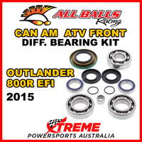 25-2069 Can Am Outlander 800R EFI 2015 Front Differential Bearing Kit