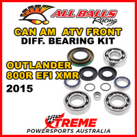 25-2069 Can Am Outlander 800R EFI XMR 2015 Front Differential Bearing Kit