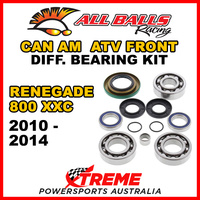 25-2069 Can Am Renegade 800 XXC 2010-2014 ATV Front Differential Bearing Kit