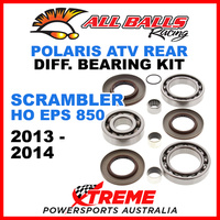 25-2080 Polaris Scrambler HO EPS 850 2013-2014 Rear Differential Bearing Kit