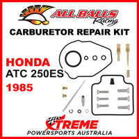 All Balls 26-1293 Honda ATC200ES ATC 200ES 1985 Carburetor Repair Kit