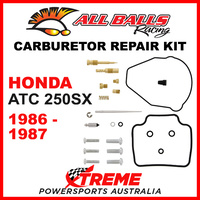 All Balls 26-1295 Honda ATC200SX ATC 200SX 1986-1987 Carburetor Repair Kit