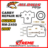 ALL BALLS 26-1464 MX CARBURETOR CARBY REPAIR KIT For Suzuki RMZ450 RM-Z450 2007
