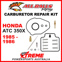All Balls 26-1506 Honda ATC350X ATC 350X 1985-1986 Carburetor Repair Kit