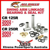 Swing Arm Linkage Bearing Kit CR 125R 250R CR125R CR250R 02-07, All Balls 27-1005