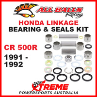27-1019 Honda CR500R CR 500R 1991-1992 Linkage Bearing & Seal Kit Dirt Bike